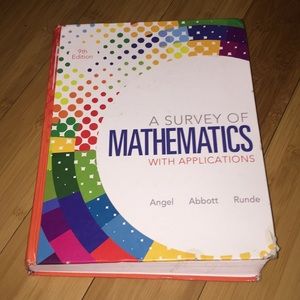 Brand new collage math book